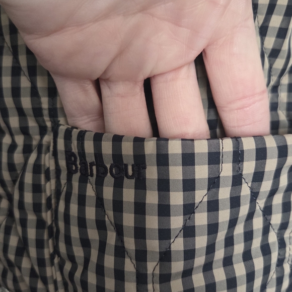 Barbour Check Monroe Quilt Jacket - Picture 6 of 15